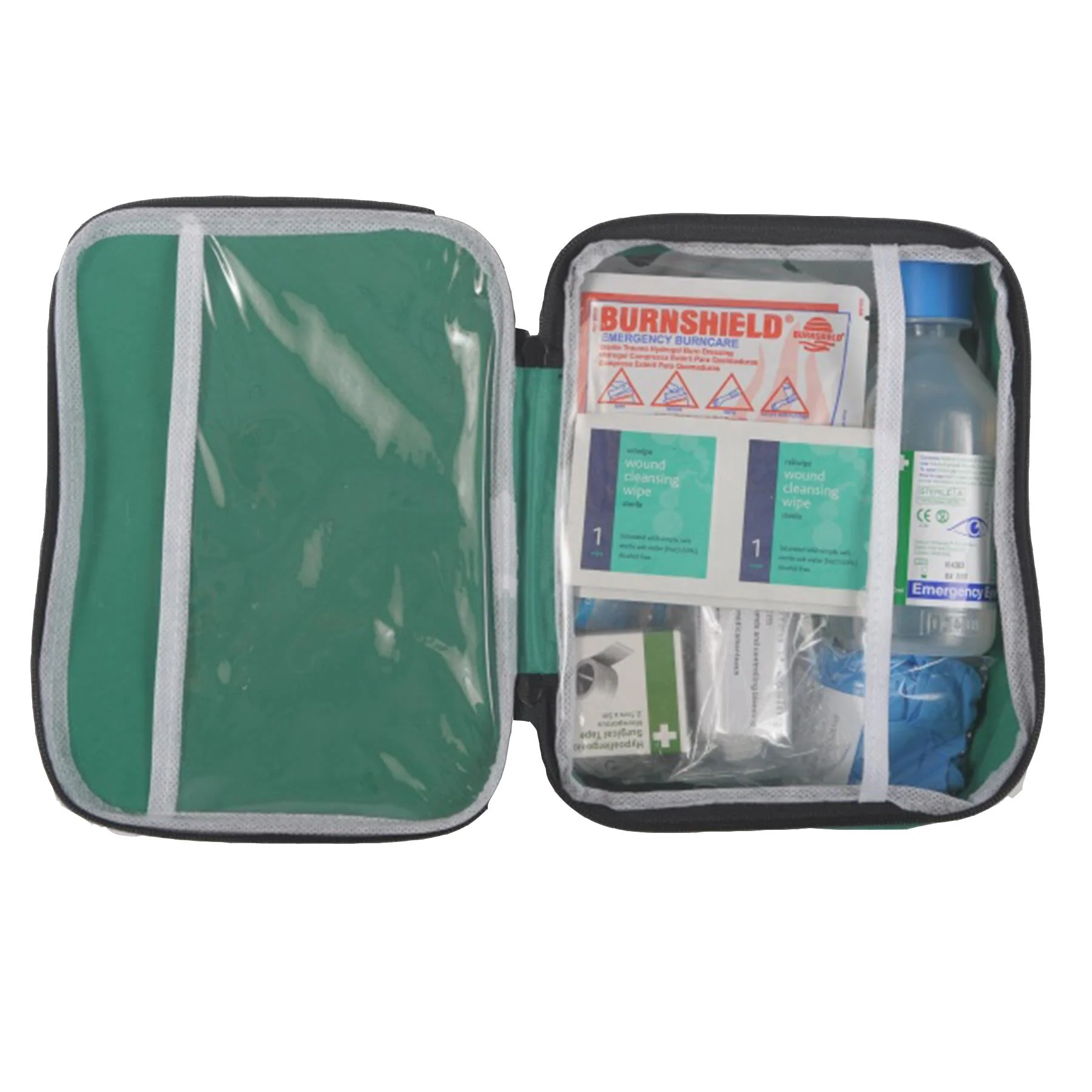 BS8599-1 Pouch First Aid Kit, Zip Up Pouch, Portable, Compliant With British Standard - Image 2