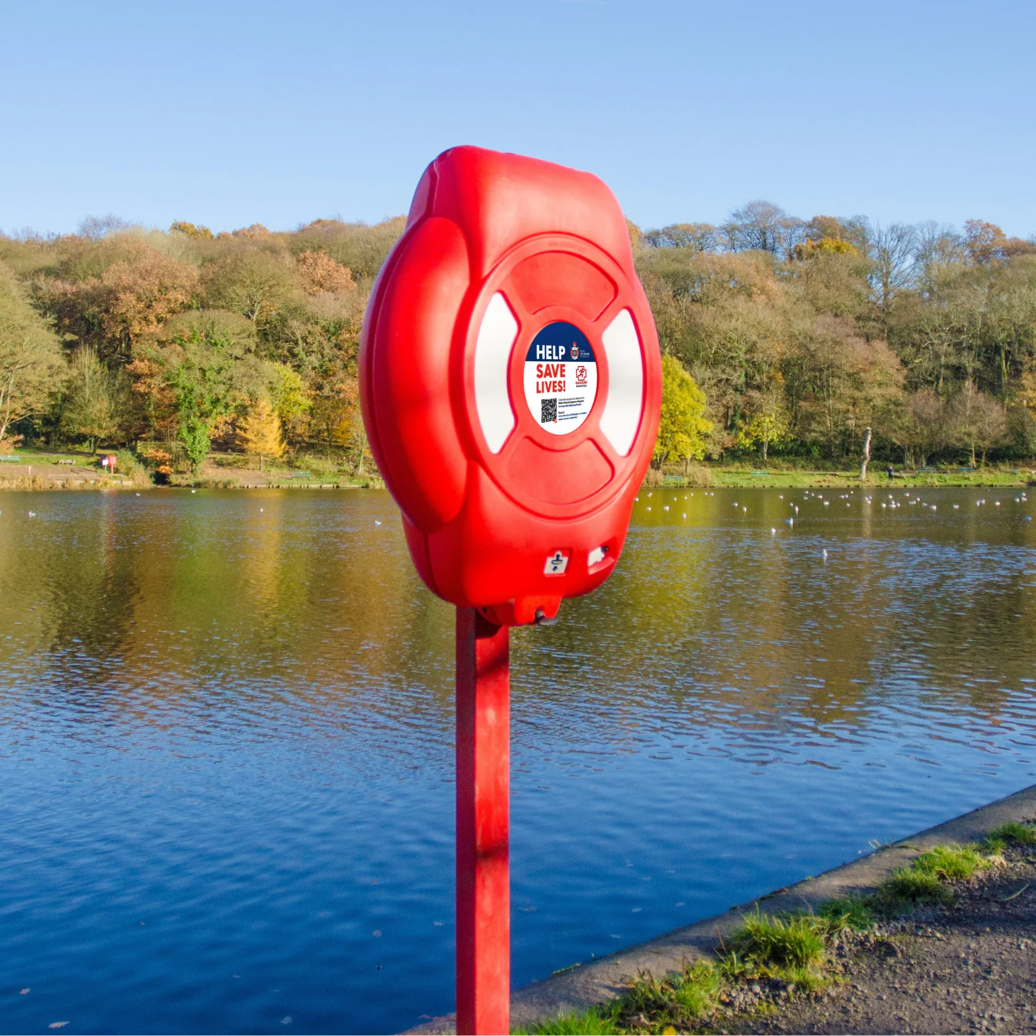 Guardian™ 600mm Lifebuoy & Housing | Glasdon - Image 5
