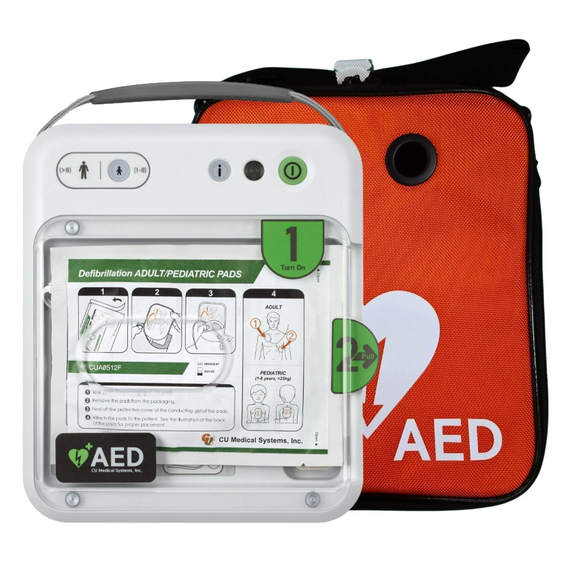 iPAD NFK200 | Semi Automatic Defibrillator | AED Unit with Carry Case - Image 2