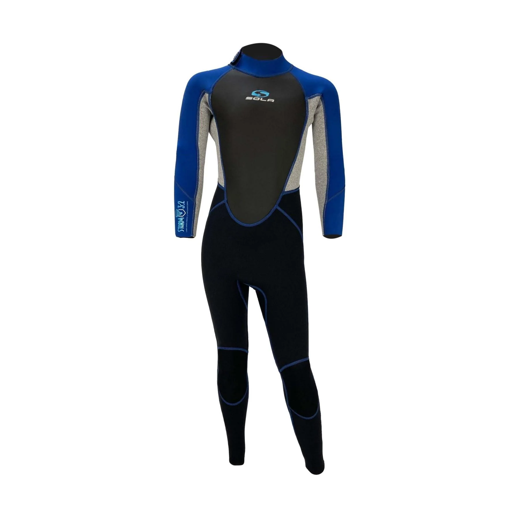 Kids Wetsuit | 3mm Full Length | Sola Storm - Image 3