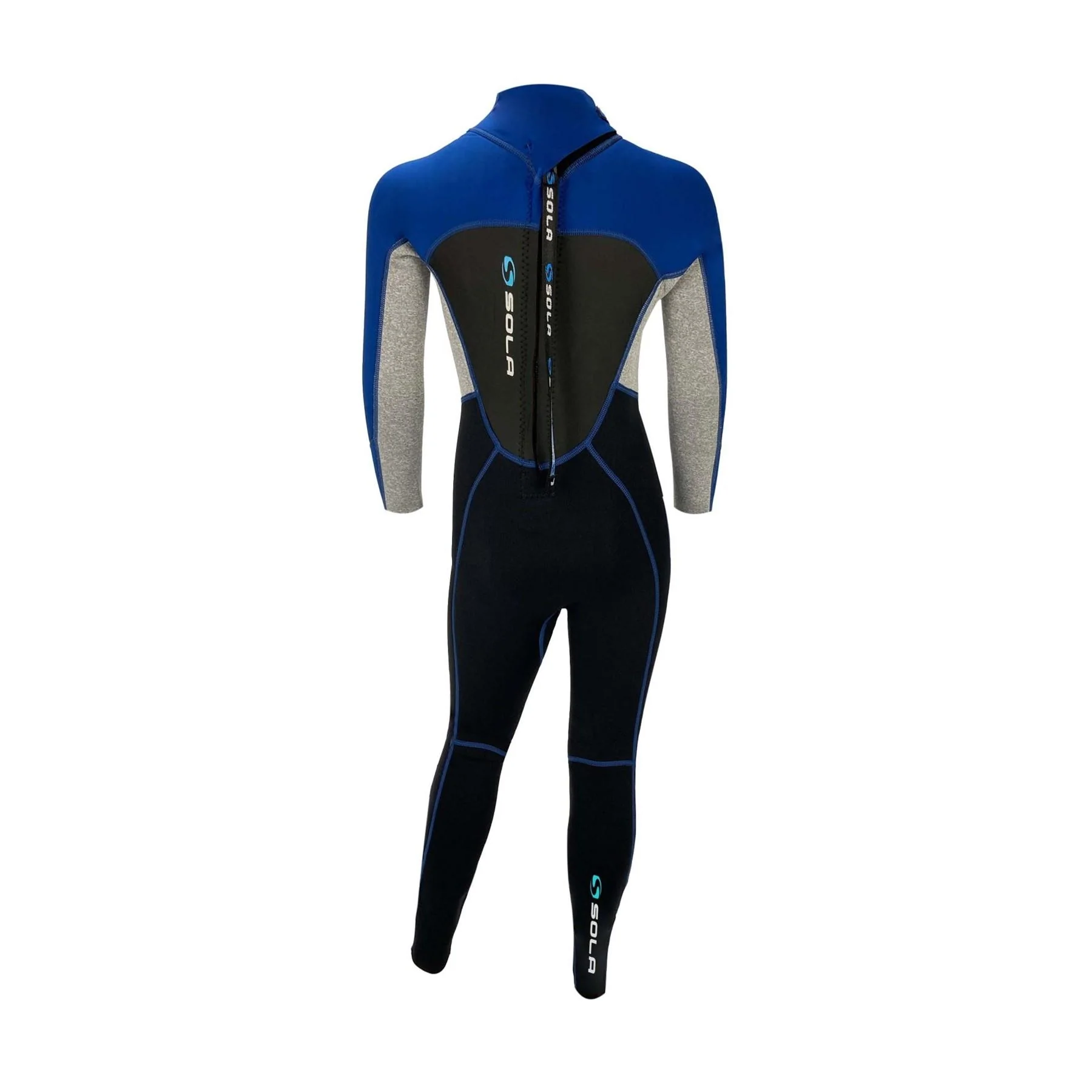Kids Wetsuit | 3mm Full Length | Sola Storm - Image 4
