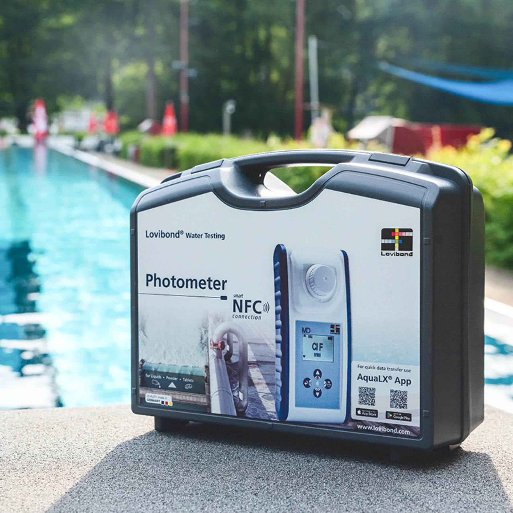Lovibond® | MD150 Photometer | 3-in-1 Water Testing Kit for Pool Control | Wireless - Image 2