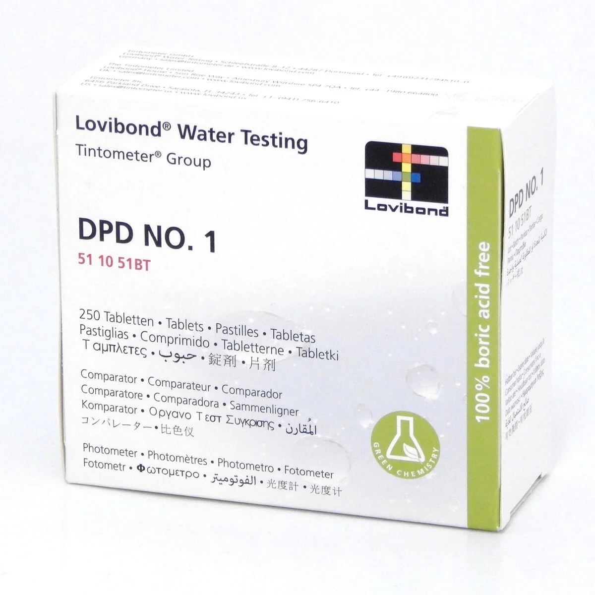 Lovibond® | DPD No.1 Tablets | Free Chlorine Reagents - Image 3