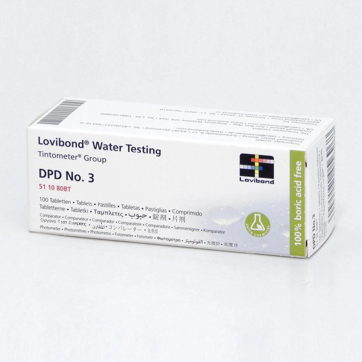 Lovibond® | DPD No.3 Tablets | Total Chlorine Reagents - Image 2