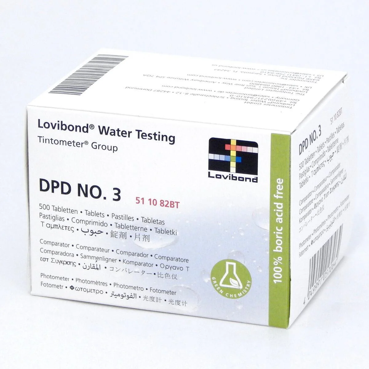 Lovibond® | DPD No.3 Tablets | Total Chlorine Reagents - Image 3