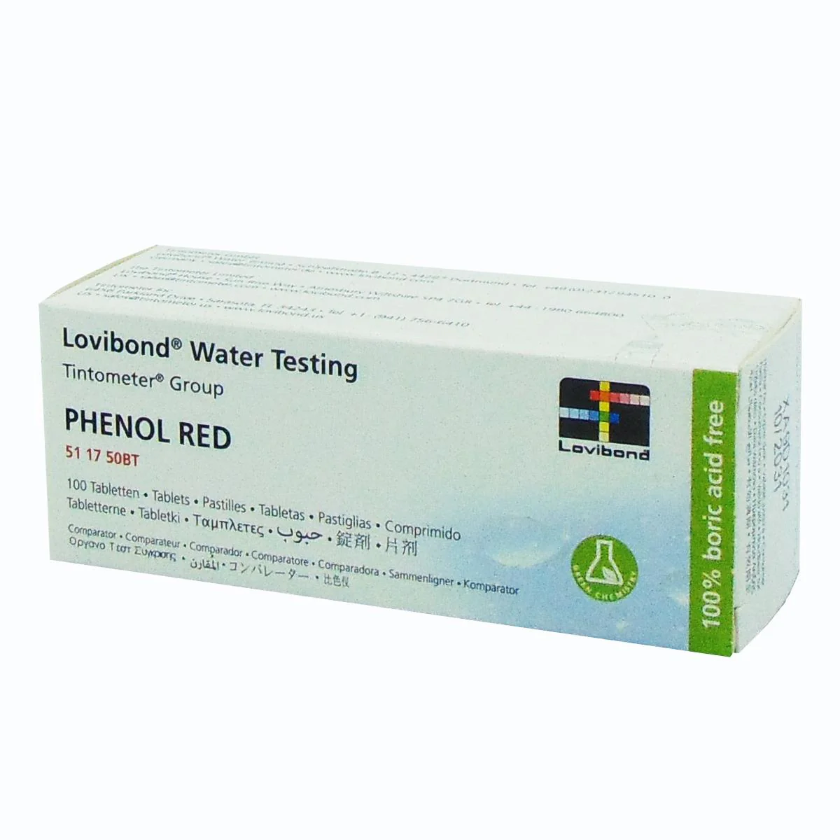 Lovibond® | Phenol Red Comparator Tablets | pH Reagents - Image 2