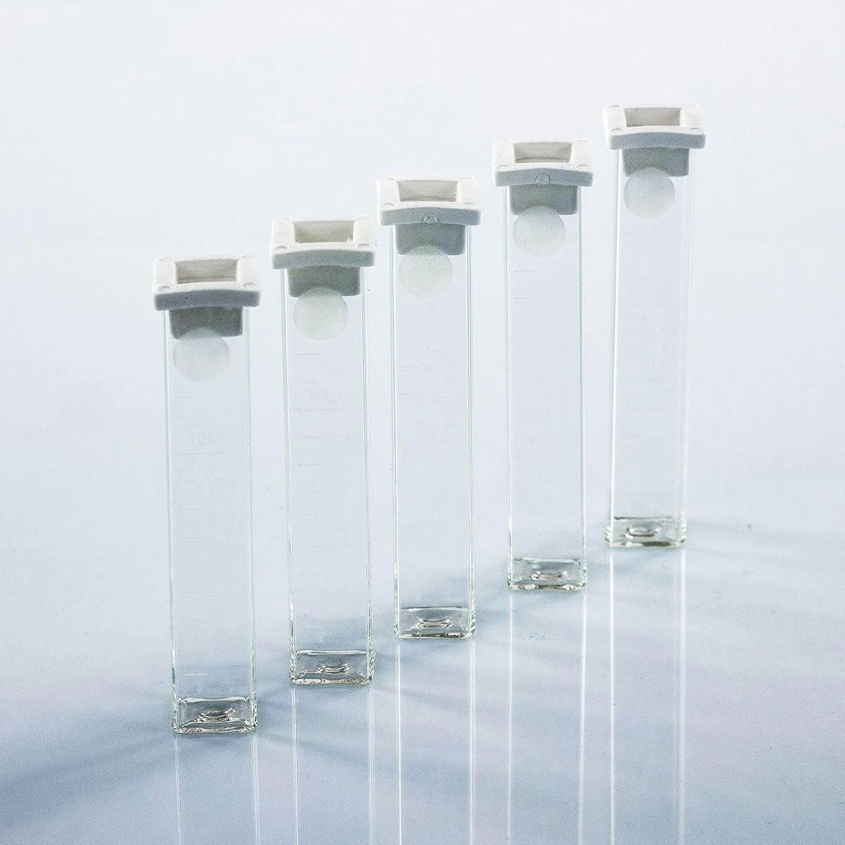 Lovibond® | Spare Comparator Glass Cells with Grey Lid | Pack of 5