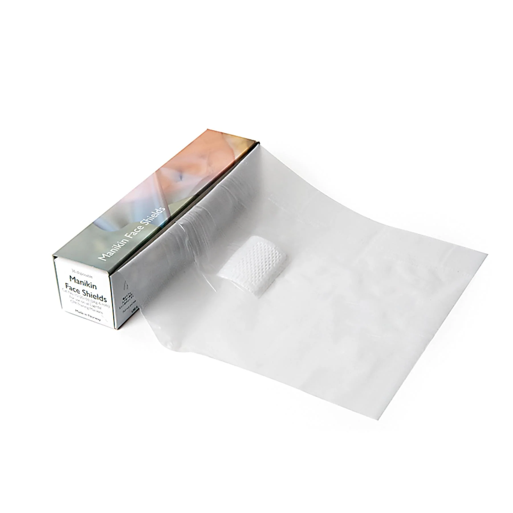 Manikin Face Shields | 6 Rolls of 36 Sheets