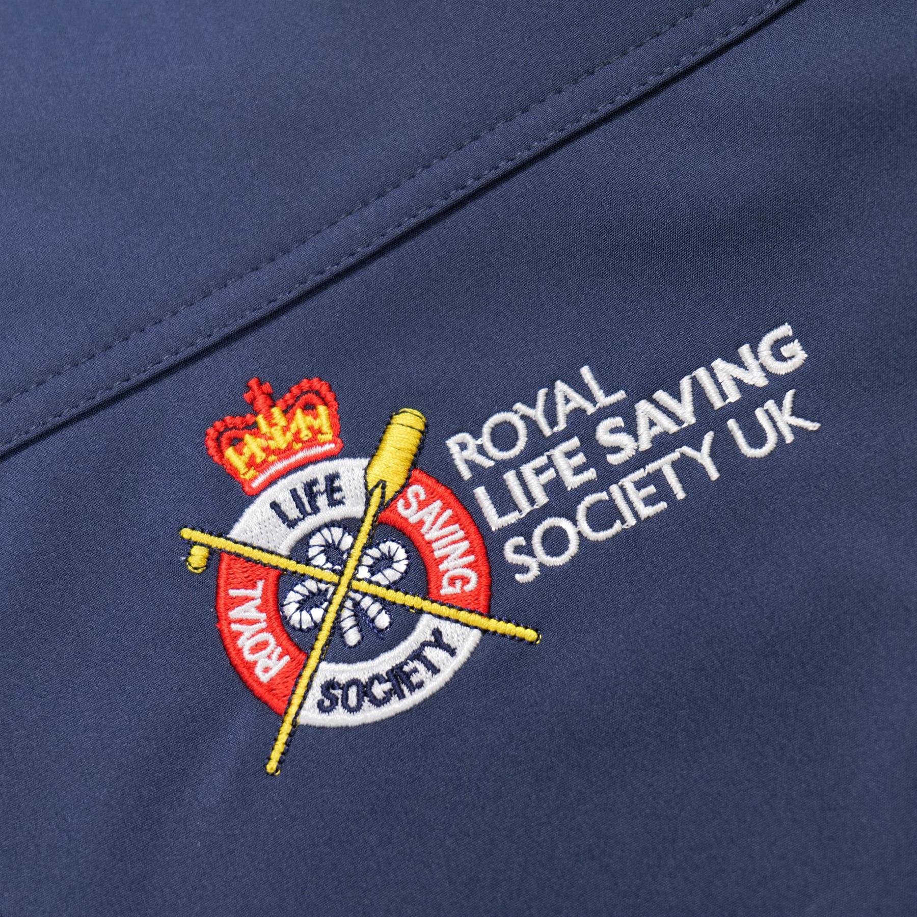 RLSS UK | Men's Navy Soft Shell Jacket - Image 3