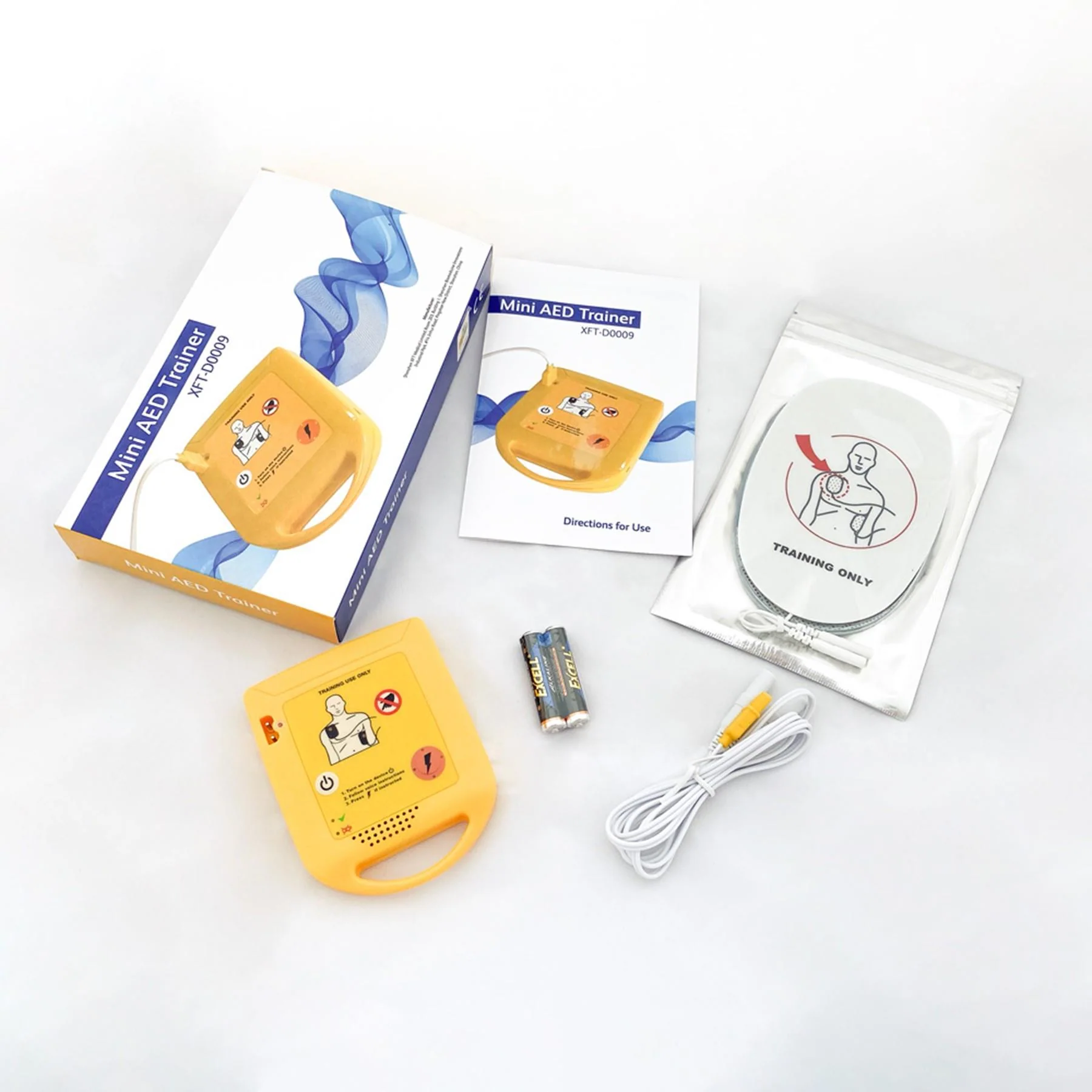 Mini AED Trainer | Defibrillator Trainer Unit | XFT-D0009 - Image 6