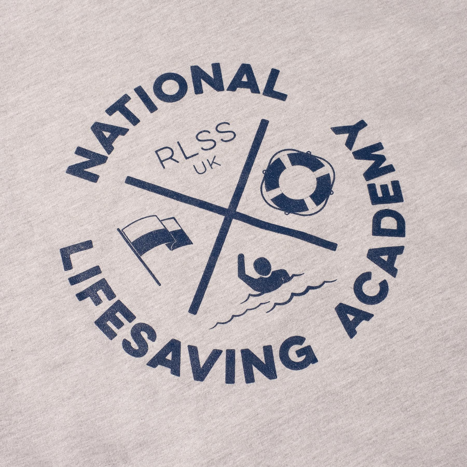 NLA | National Lifesaving Academy | Grey Hoodie - Image 5