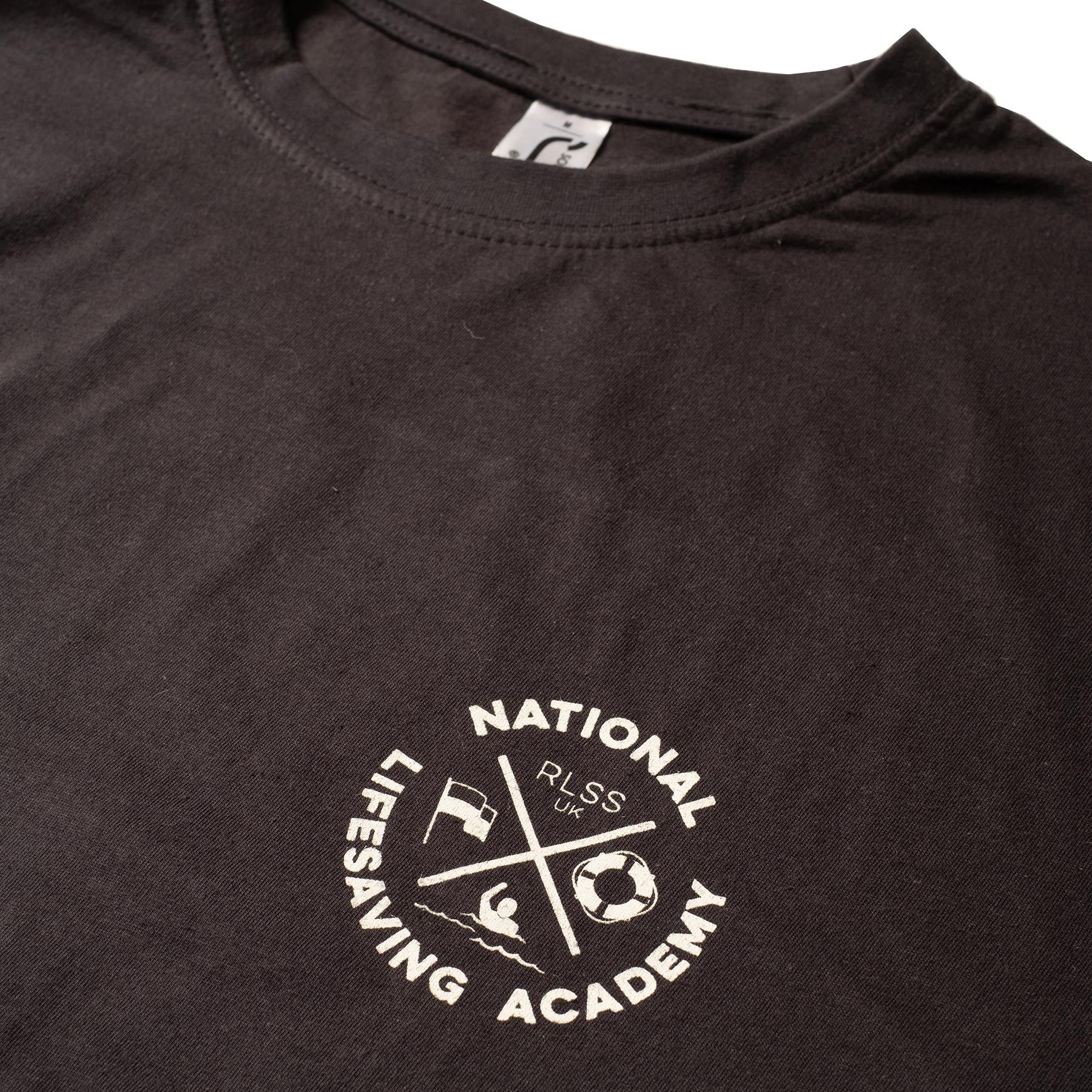 NLA | National Lifesaving Academy | Navy T-Shirt - Image 3