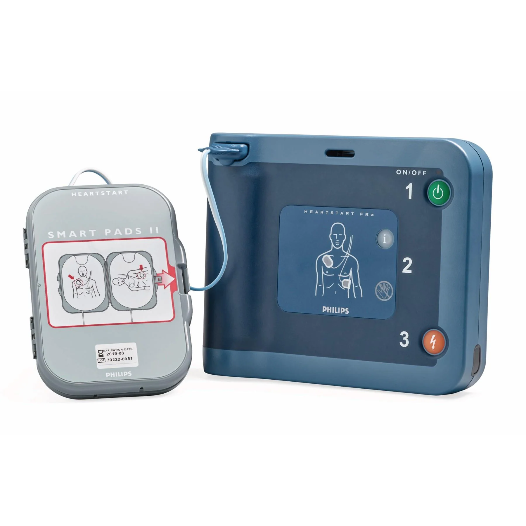 Philips | HeartStart FRx Defibrillator | Semi-Automatic | With Carrying Case & Battery - Image 6