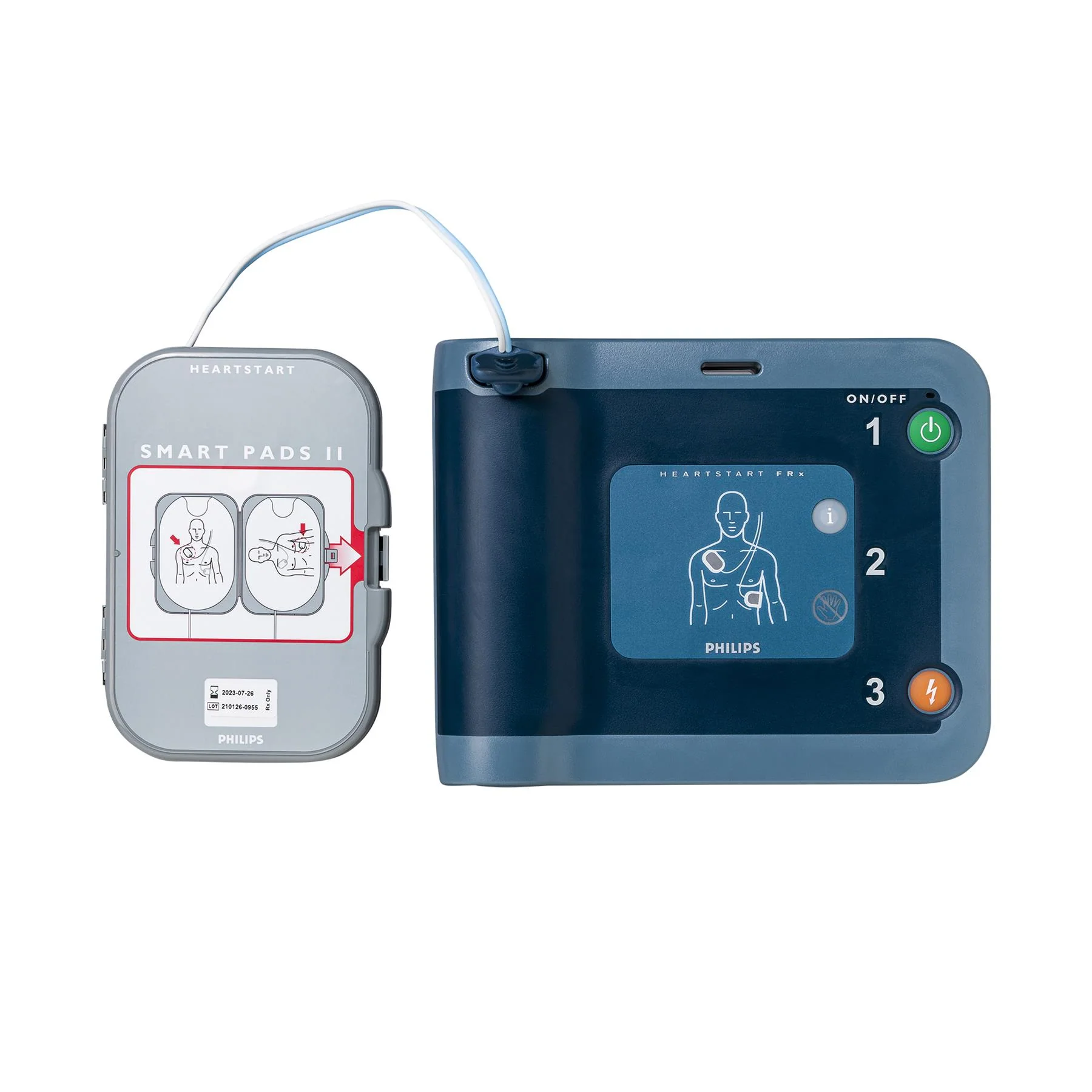 Philips | HeartStart FRx Defibrillator | Semi-Automatic | With Carrying Case & Battery - Image 8