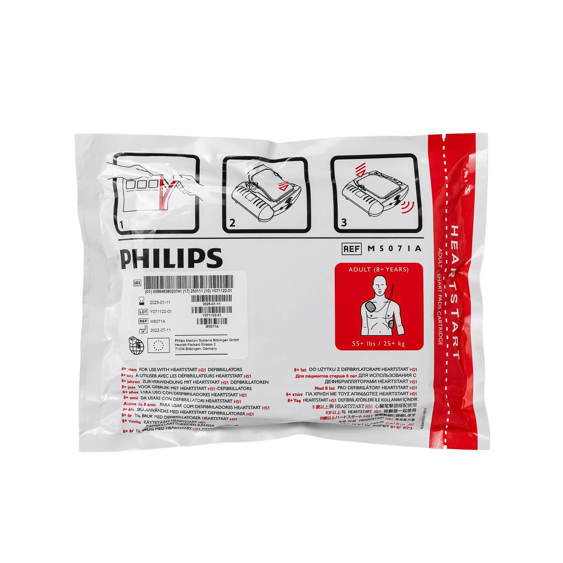 Philips | AED Pads | HS1 Adult SMART Pads Cartridge - Image 5