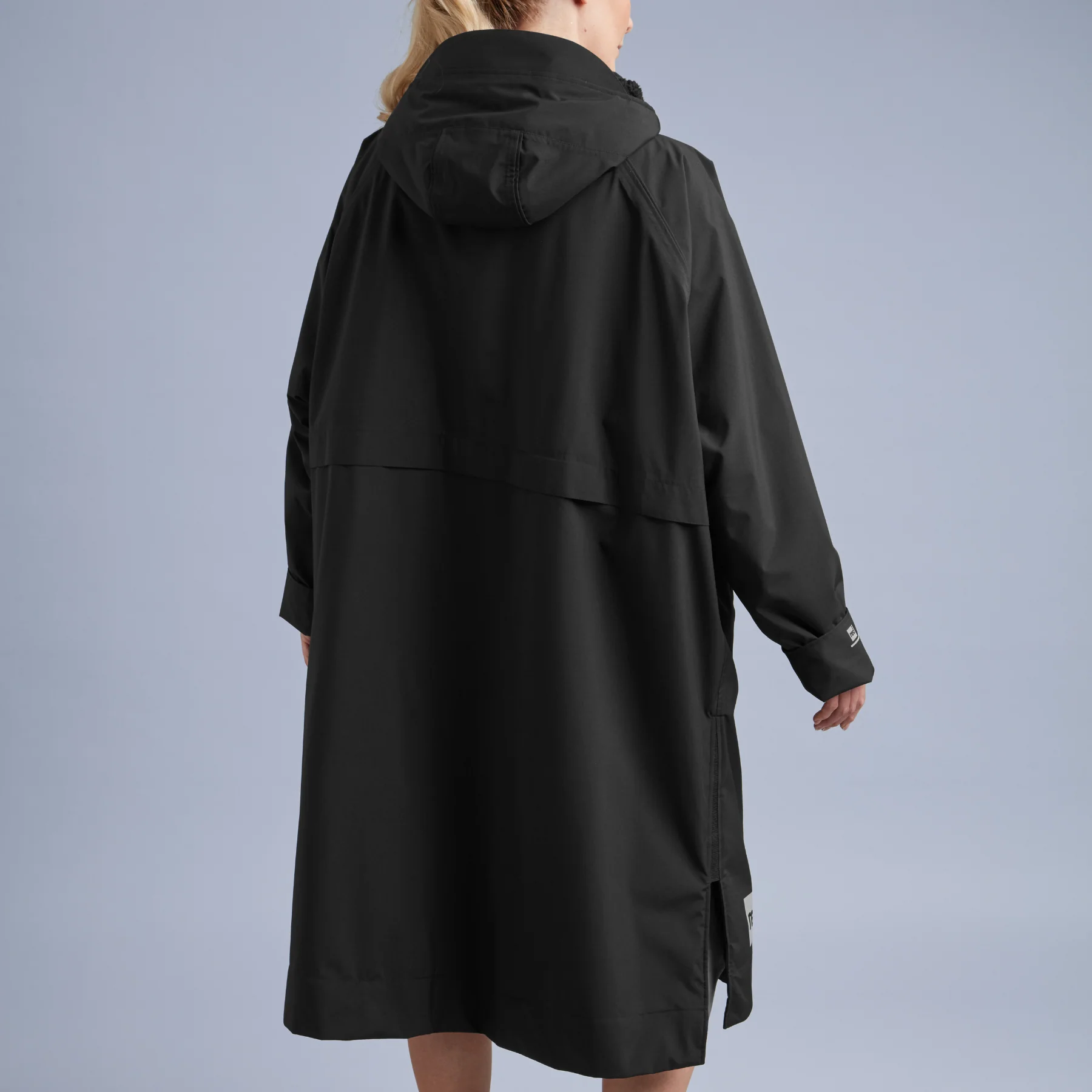 Red | Long Sleeve Waterproof Changing Robe | EVO Pro | Stealth Black - Image 7