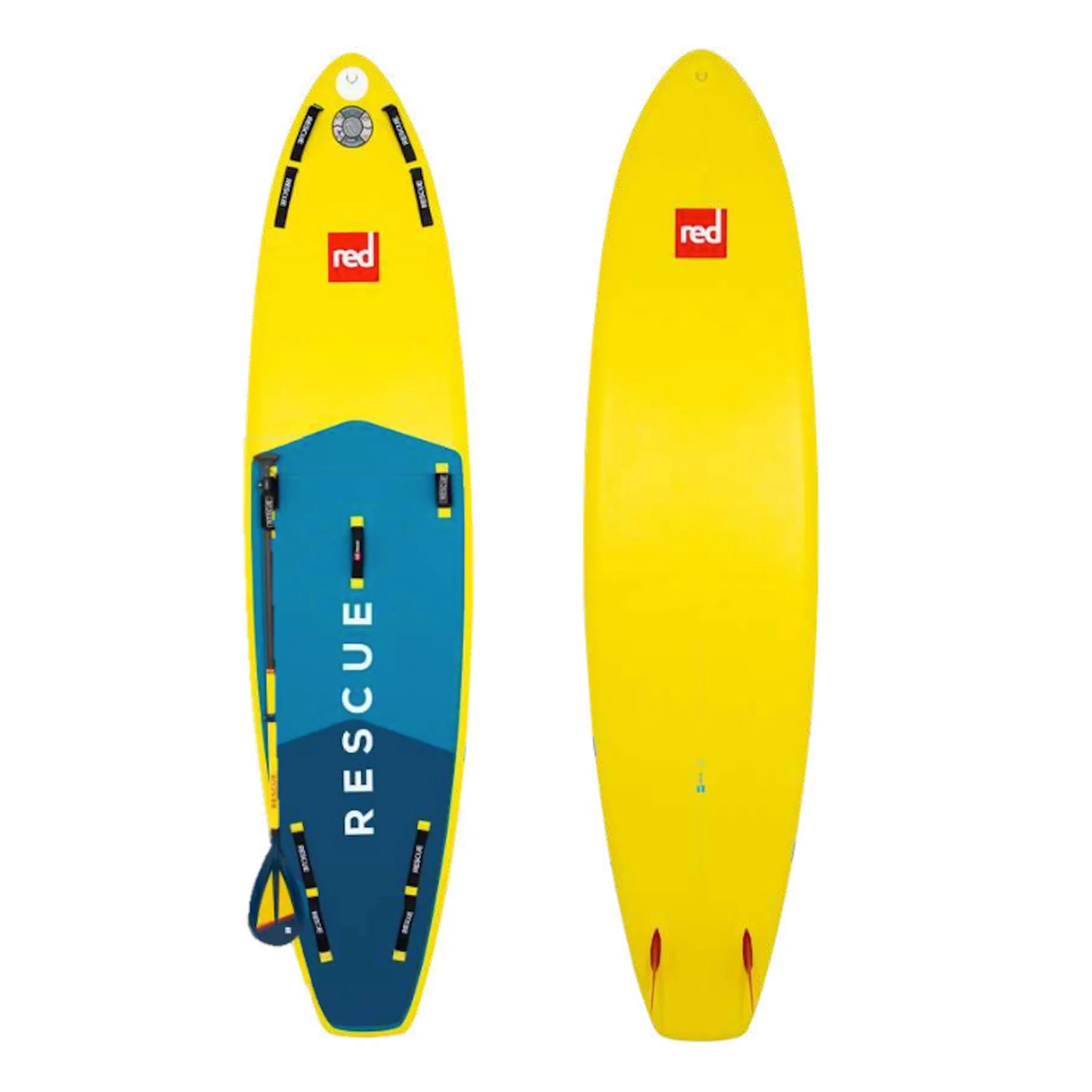Red Rescue | Inflatable Rescue SUP | 11'3" Rescue Paddle Board - Image 2