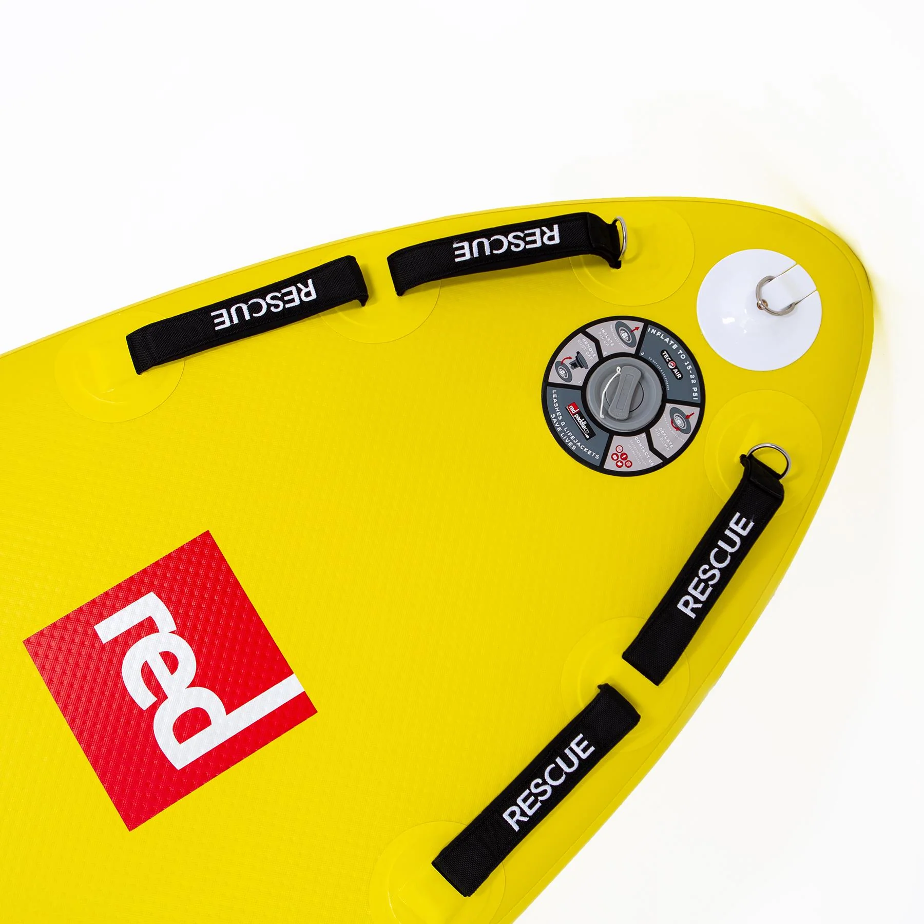Red Rescue | Inflatable Rescue SUP | 11'3" Rescue Paddle Board - Image 4