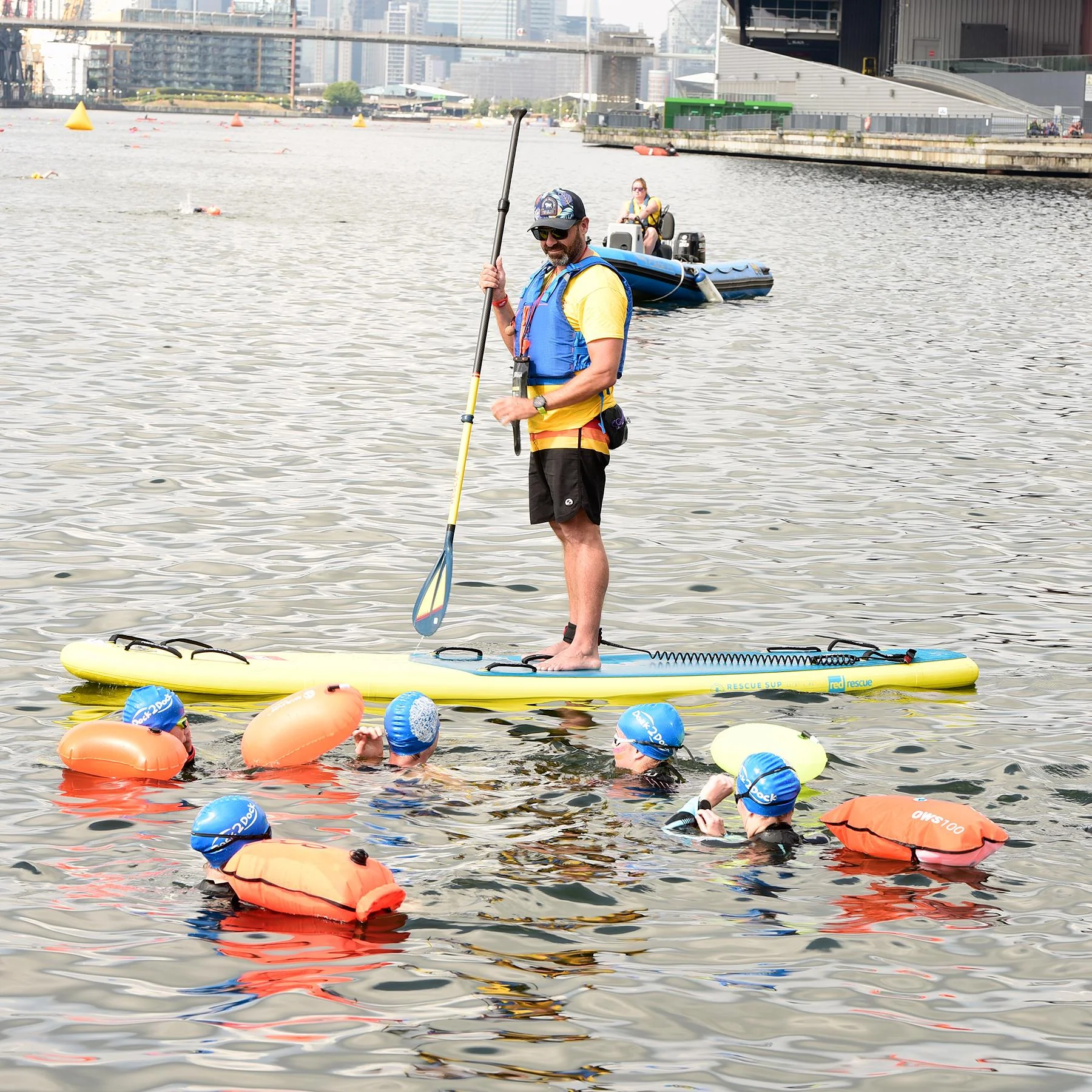 Red Rescue | Inflatable Rescue SUP | 11'3" Rescue Paddle Board - Image 9