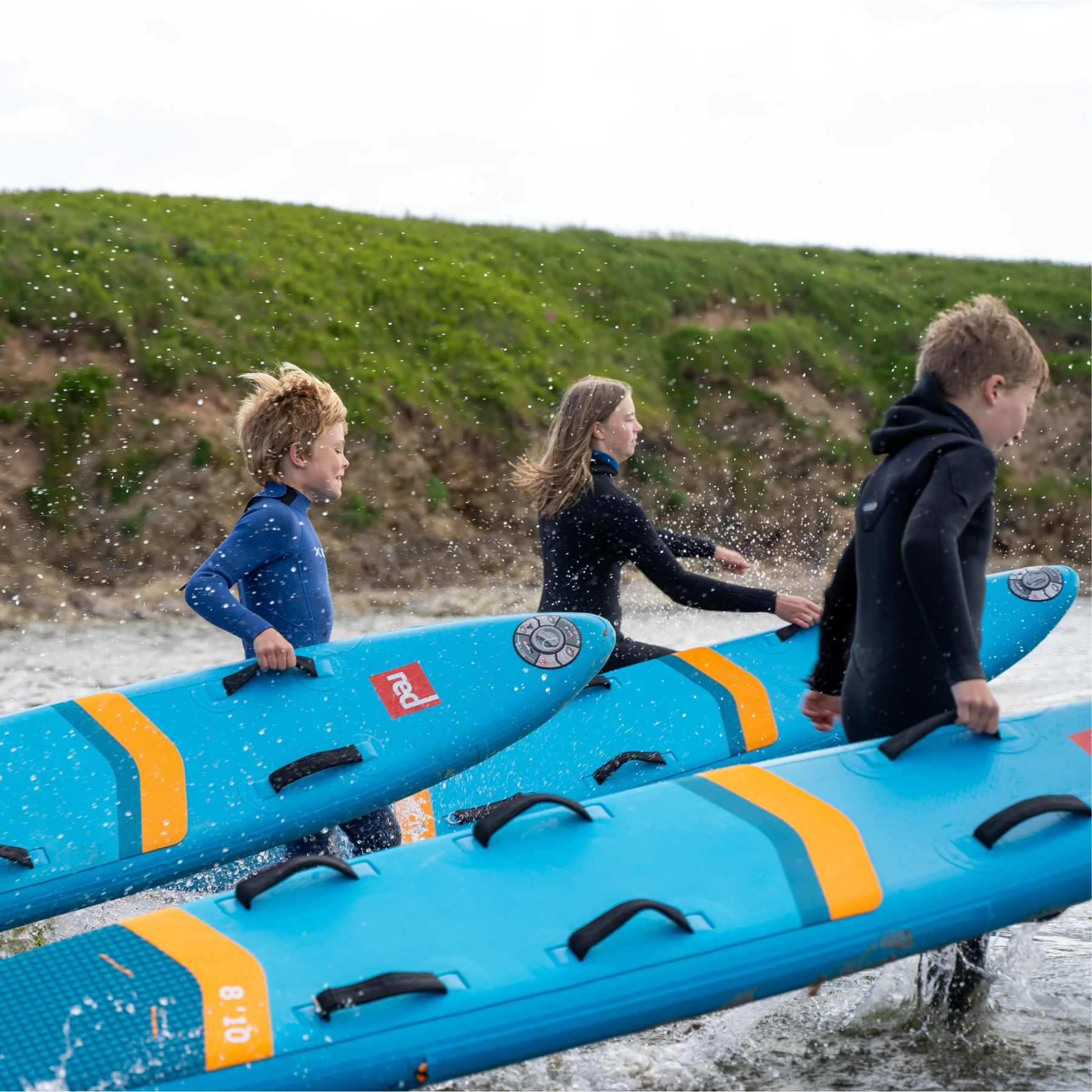 Red Rescue | Inflatable Prone Rescue | 8'10" Junior Rescue Paddle Board - Image 8