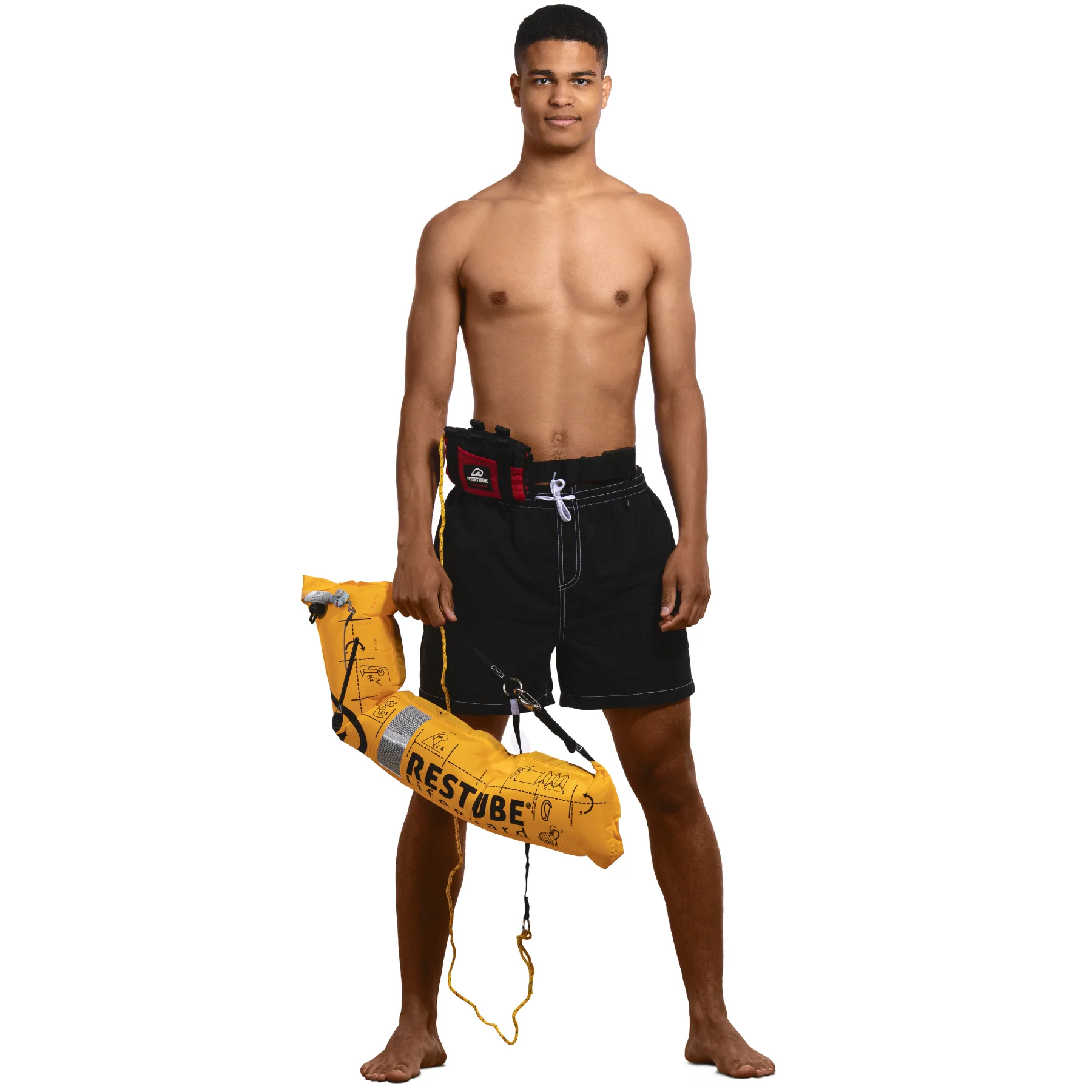 Restube Lifeguard | Inflatable Safety Buoy for professionals | Red - Image 2