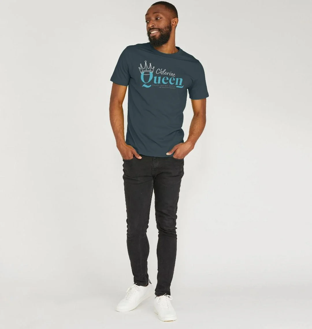 RLSS UK | Chlorine Queen T-shirt | Short Sleeve Organic Cotton T-shirt - Image 3