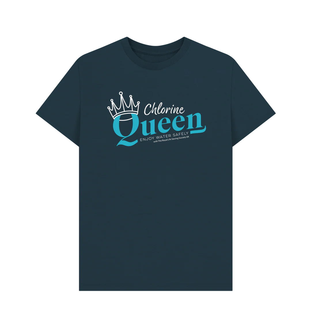 RLSS UK | Chlorine Queen T-shirt | Short Sleeve Organic Cotton T-shirt - Image 5