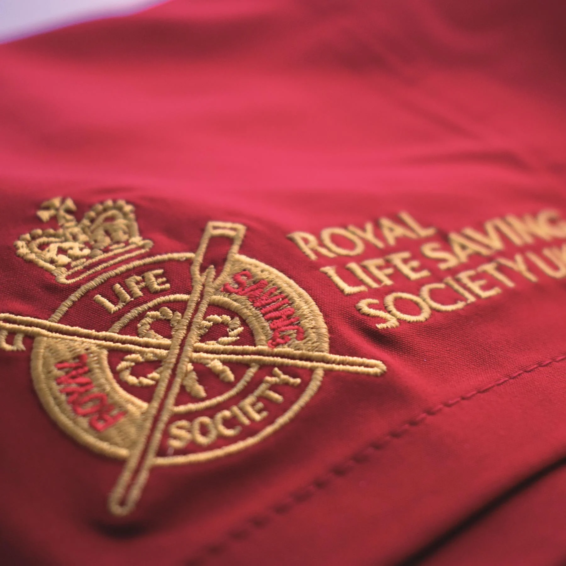 RLSS UK | Professional Lifeguard Shorts | Red - Image 3