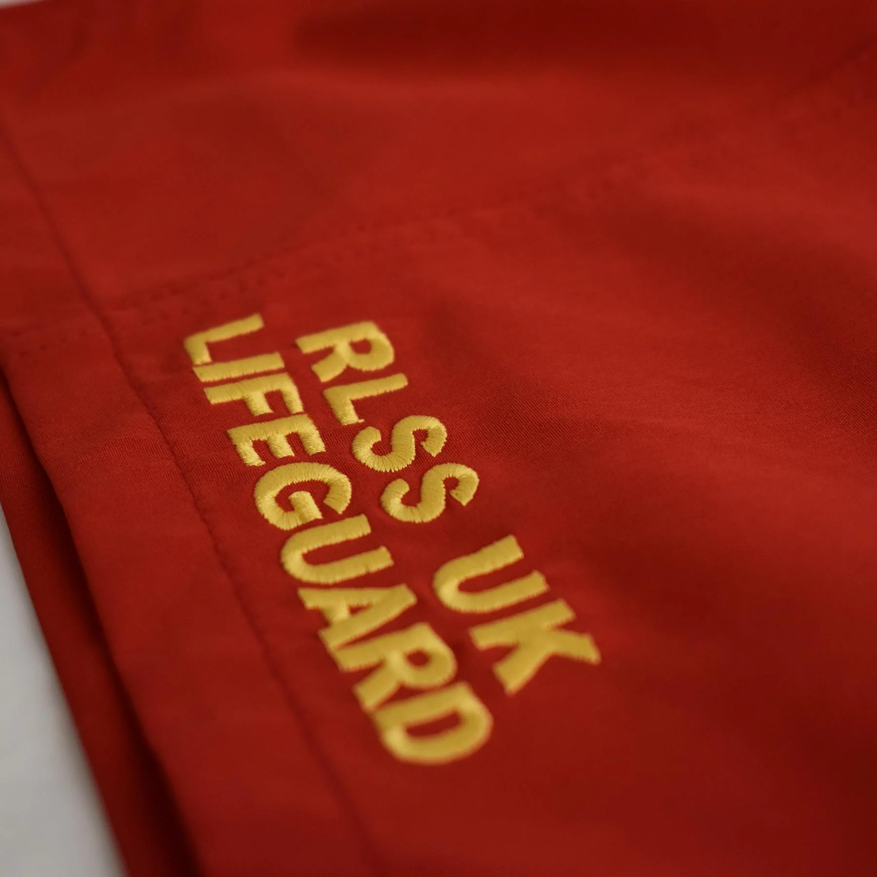 RLSS UK | Professional Lifeguard Shorts | Red - Image 4