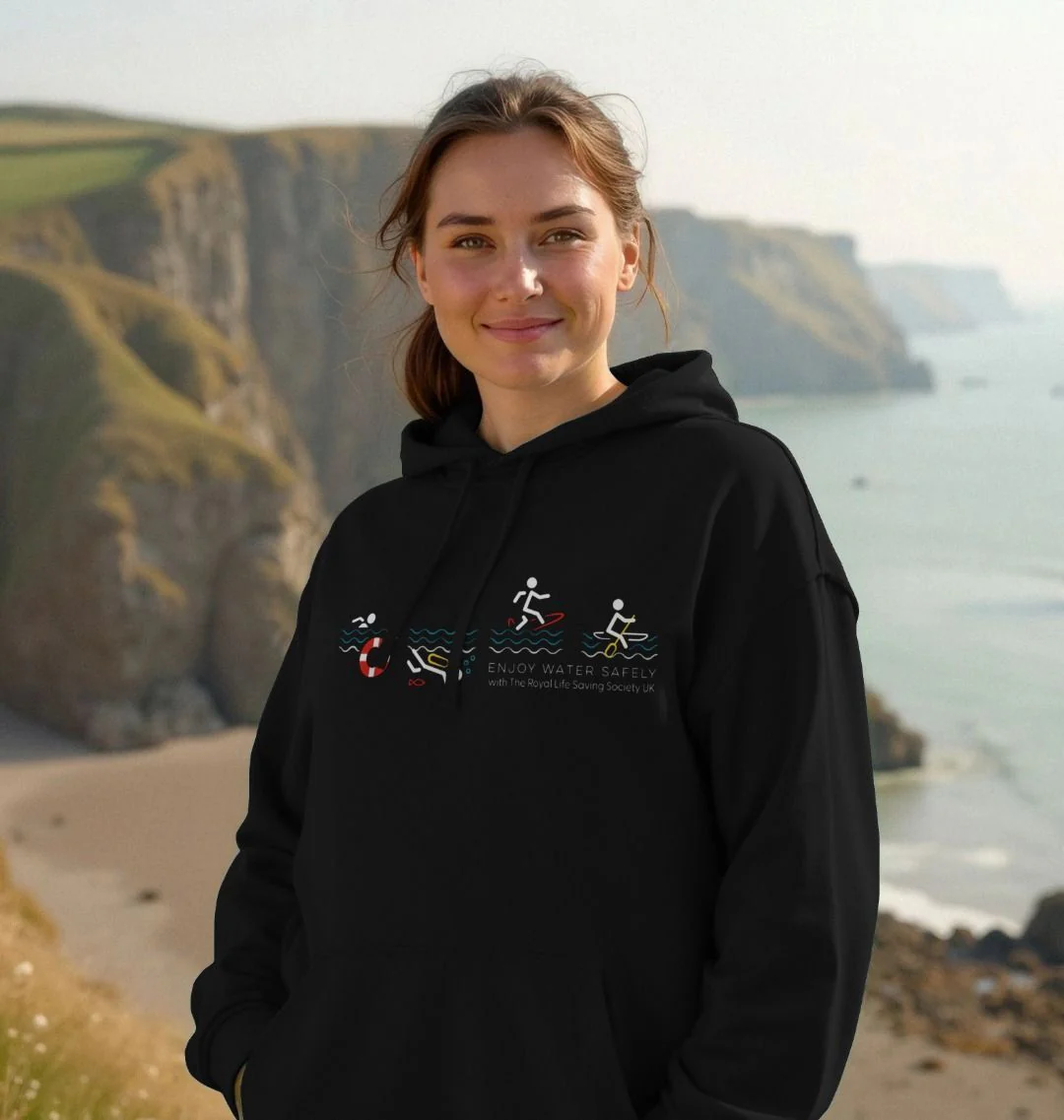 RLSS UK | Stick Man Sports | Unisex Organic Cotton Hoodie