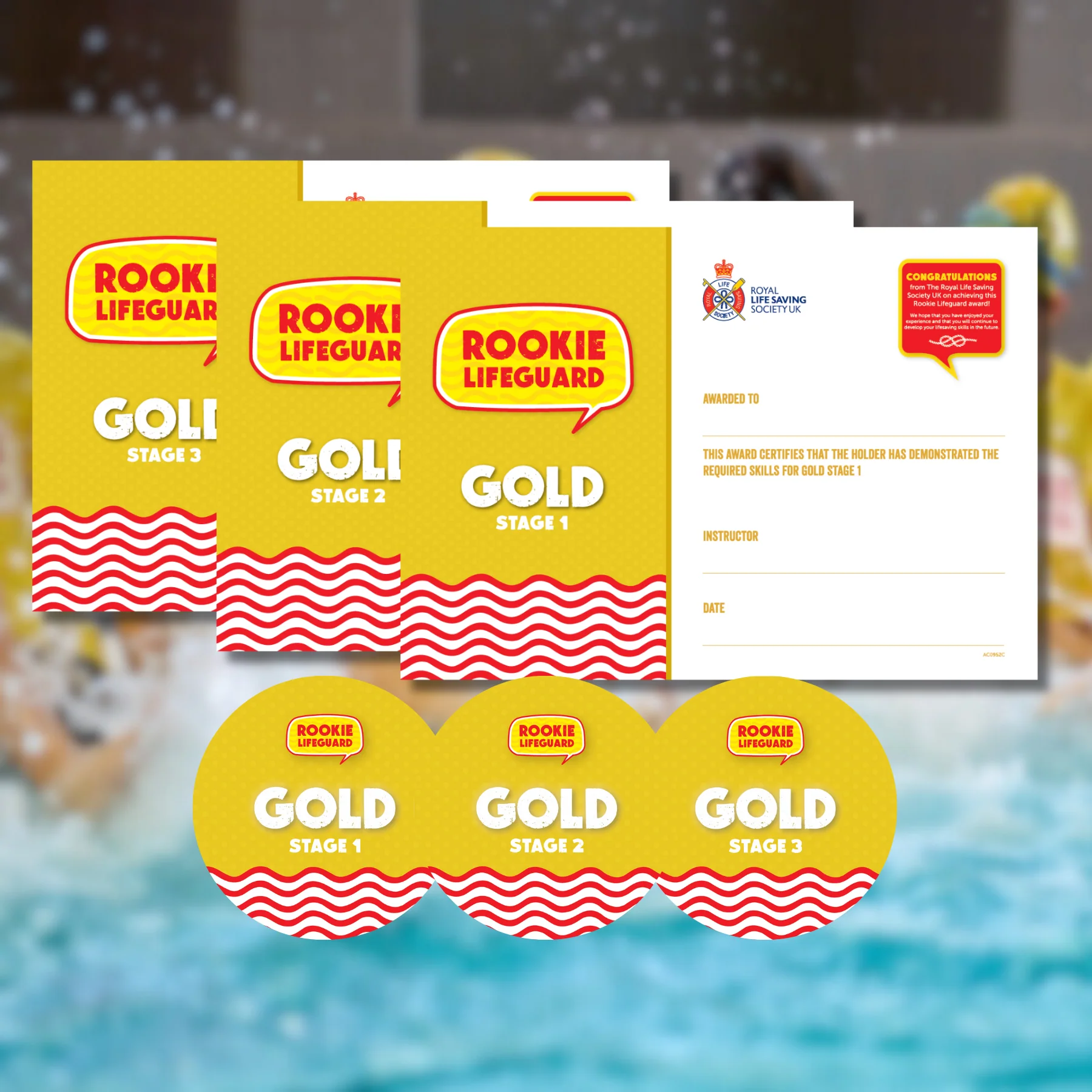 Rookie Lifeguard | Gold Award (Stages 1-3)