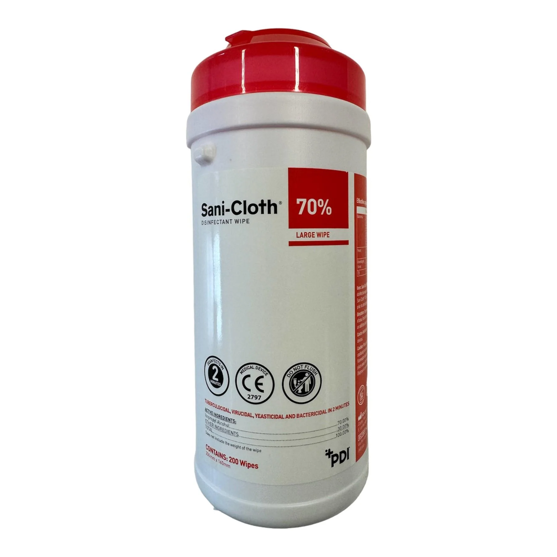 Sani-Cloth 70 Manikin Wipes | CPR Manikin Wipes | Tub of 200 (Pack of 4)